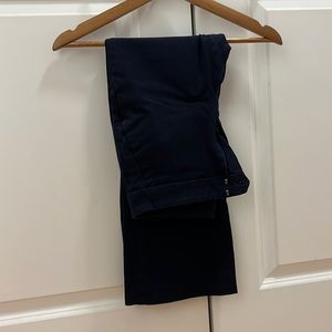 J. Crew Navy Hayden Ankle Cut Work Pants